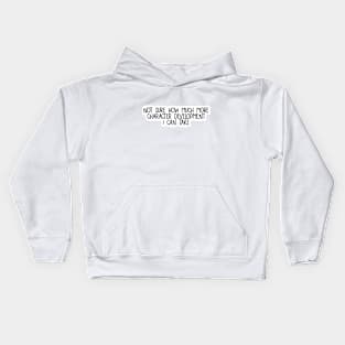 Character Development Kids Hoodie